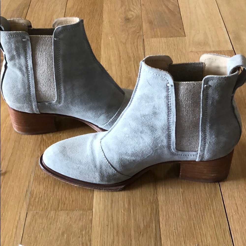 Rag & Bone Walker Boot- Light Grey